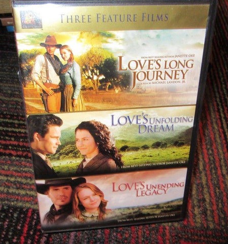 Love's Unending Legacy / Love's Unfolding Dream / Love's Enduring Promise (DVD) Pre-Owned