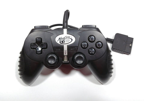 Wired Controller - Madcatz Control Pad Pro / Black (Playstation 2 Accessory) Pre-Owned