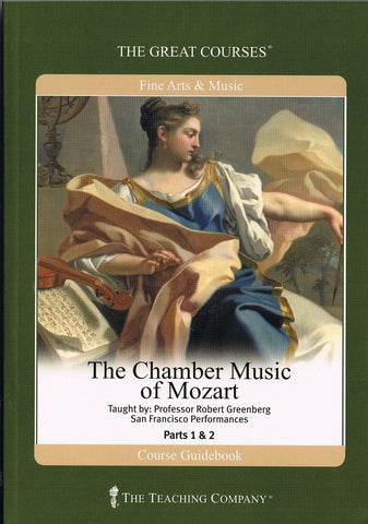 The Great Courses: Fine Arts and Music - The Chamber Music of Mozart - Part 1 ONLY (DVD) Pre-Owned