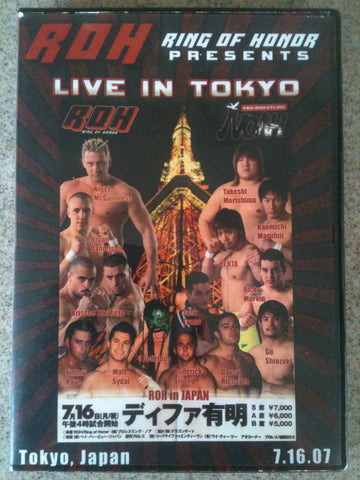 Ring of Honor Wrestling (ROH): Live in Tokyo - Tokyo, Japan 7.16.07 (DVD) Pre-Owned
