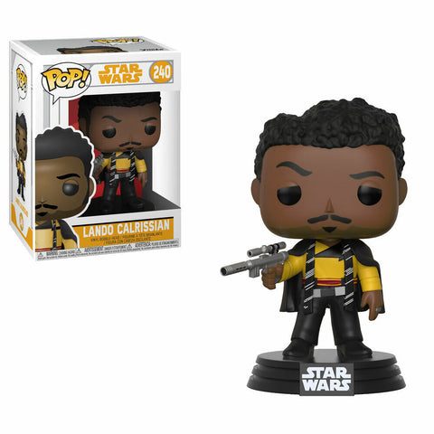 POP! Star Wars #240: Lando Calrissian (Funko POP! Bobble-Head) Figure and Box w/ Protector