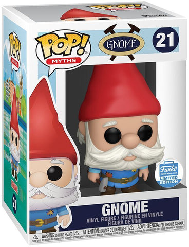 POP! Myths #21: Gnome (Funko Shop Limited Edition) (Funko POP!) Figure and Box w/ Protector