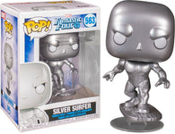POP! Marvel #563: Fantastic Four - Silver Surfer (Funko POP! Bobblehead) Figure and Box + Protector