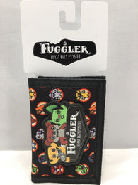Fuggler: Funny Ugly Monster - Black ID & Card Tri-Fold Wallet (Bioworld) (NEW)