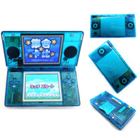 BROKEN: System ONLY - Clear Blue (Nintendo DS Lite) Pre-Owned (As Is/Broken/For Parts)