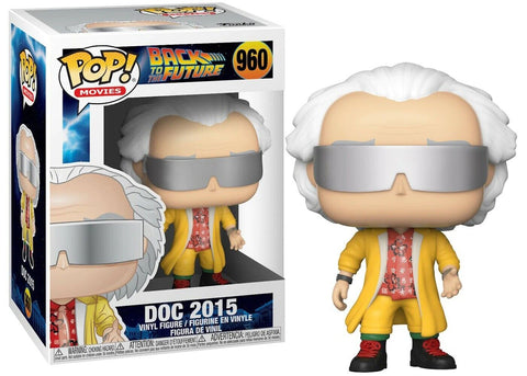 POP! Movies #960: Back To The Future - Doc 2015 (Funko POP!) Figure and Box w/ Protector