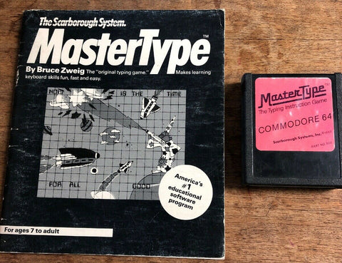 MasterType (Commodore 64) Pre-Owned: Cartridge Only