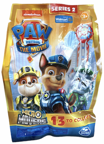 Paw Patrol: The Movie - Micro Movers (Series 2) (Wal-Mart Exclusive) (Spin Master) (Mystery Mini) NEW