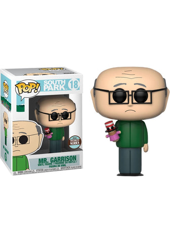 POP! South Park #18: Mr. Garrison (Specialty Series Limited Edition Exclusive) (Funko POP!) Figure and Box w/ Protector