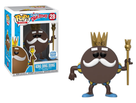 POP! Ad Icons #28: Hostess - Ding Dongs - King Ding Dong (Funko Shop Limited Edition) (Funko POP!) Figure and Box w/ Protector