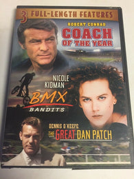 Coach of the Year / BMX Bandits / The Great Dan Patch (DVD) Pre-Owned