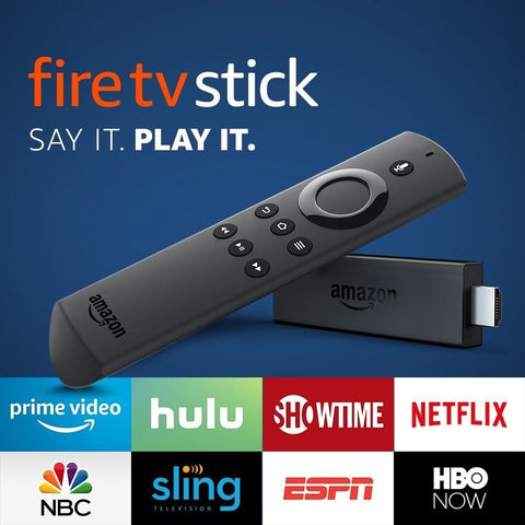 Amazon Fire TV Stick (Firestick) w/ Voice Remote + AC Adapter (Model: W87CUN) Pre-Owned