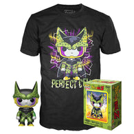 Dragon Ball Z (GameStop Limited Edtion) Perfect Cell Figurine + T-Shirt (Size M) (Funko POP! Tees) NEW