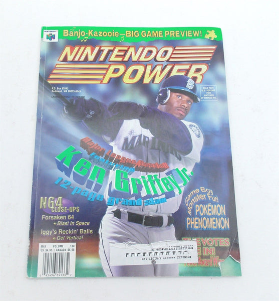 Issue: May 1998 / Vol 108 (Nintendo Power Magazine) Pre-Owned: Complete - Bagged & Boarded