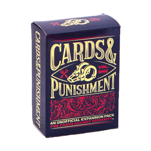 Cards & Punishment Vol 1 (Unofficial Cards Against Humanity Expansion Pack) (Card Game) NEW
