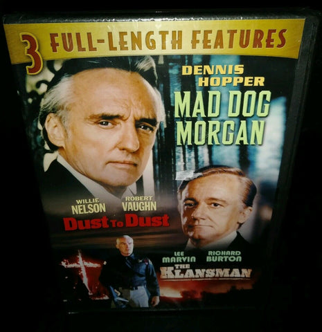 Mad Dog Morgan / Dust to Dust / The Klansman (DVD) Pre-Owned