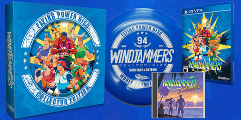 Windjammers: Flying Power Disc Collectors Edition - Limited Run Games (Playstation PS Vita) NEW