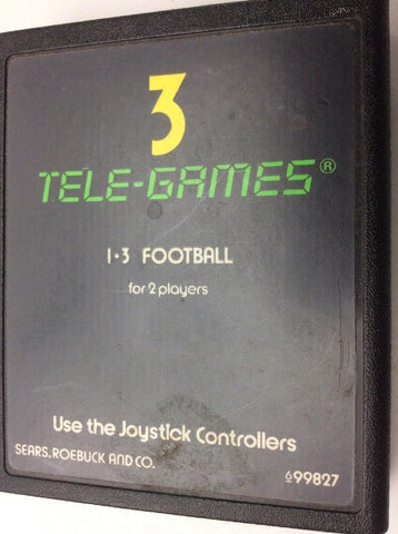 Football - 699827 Sears (3 Tele-Games) (Atari 2600) Pre-Owned: Cartridge Only