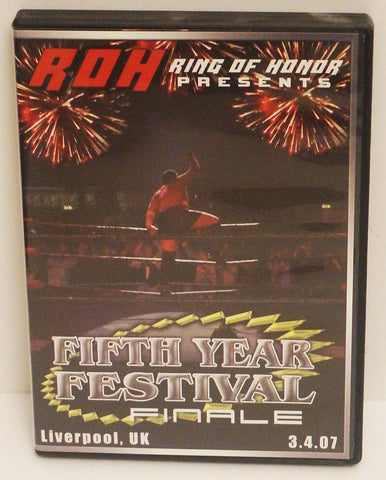 Ring of Honor Wrestling (ROH): Fifth Year Festival Finale - Liverpool, UK 3.4.07 (DVD) Pre-Owned