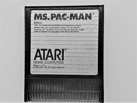 MS. Pac-Man - RX8043 (Atari 400/800/XL/XE) Pre-Owned: Cartridge Only
