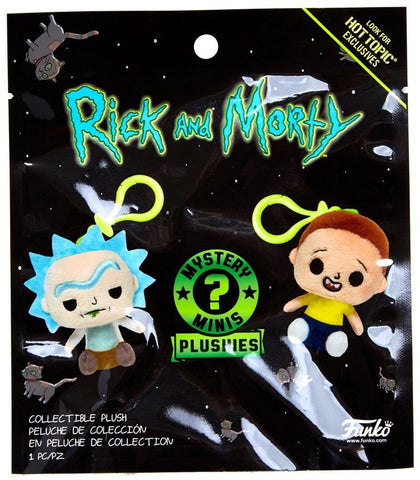 Rick and Morty - Mystery Minis Plushies - NEW