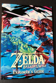 The Legend of Zelda:  Breath of Wild - Explorer's Guide (Paperback) Pre-Owned