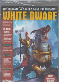 White Dwarf (The Ultimate Warhammer Magazine) February 2019 Edition - Pre-Owned