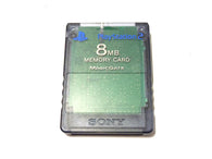 Official Sony 8MB Memory Card - Smoke Grey (Sony Playstation 2) Pre-Owned