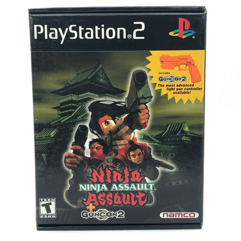 Ninja Assault w/ Guncon2 in Box (Playstation 2) Pre-Owned