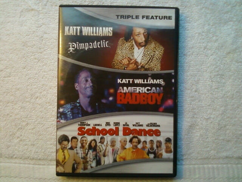 Kat Williams: Pimpadelic / American Badboy / School Dance (DVD) NEW