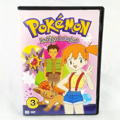 Pokemon Indigo League Vol. 3 (DVD) Pre-Owned