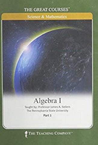 The Great Courses: Science and Mathmatics Algebra I - Part 3 (DVD) Pre-Owned