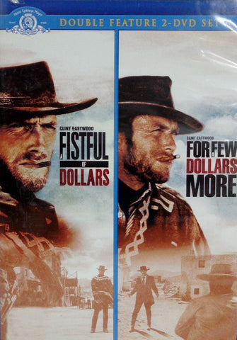Clint Eastwood: A Fistful of Dollars & for a Few Dollars More (DVD) Pre-Owned
