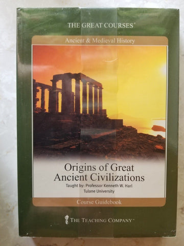 The Great Courses: Ancient and Medieval History - Origins of Great Ancient  Civilizations - (DVD) Pre-Owned