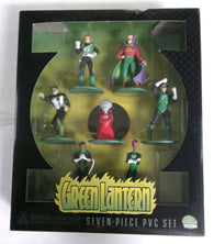 DC Direct Green Lantern Seven Piece PVC Set (Toys and Collectibles) New
