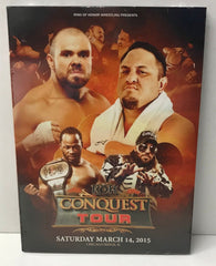 Ring of Honor Wrestling (ROH): Conquest Tour 2015 - Chicago Ridge,IL 3/14/15 (DVD) NEW