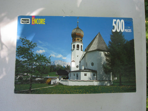 Vintage 1993 RoseArt Encore 500 Piece Jigsaw Puzzle - Oberau, Germany