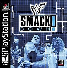 WWF Smackdown! (Playstation 1) Pre-Owned: Game, Manual, and Case