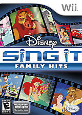 Disney Sing It - Family Edition w/ Official Disney Microphone (Nintendo Wii) Pre-Owned: Game, Manual, Case, and Official Disney Mic