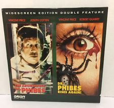 The Abominable Dr Phibes and Dr Phibes Rises Again (Widescreen Edition) (LaserDisc) Pre-Owned