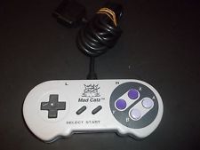 Wired Controller - Mad Catz / Grey (Super Nintendo Accessory) Pre-Owned