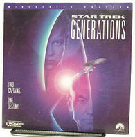 Star Trek - Generations (Widescreen Edition) (LaserDisc) Pre-Owned