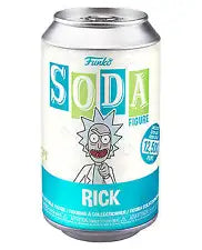 Rick and Morty (1/10500 Edition) (Funko Soda Figure) Includes: Figure (Factory Sealed), POG Coin, and Can