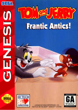 Tom and Jerry Frantic Antics (Sega Genesis) Pre-Owned: Game, Manual, and Case
