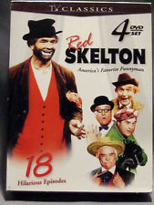 TV Classics: Red Skelton 4 DVD Set (18 Hilarious Episodes) (DVD) Pre-Owned