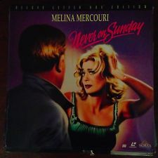 Never On Sunday (Deluxe Letter-Box Edition) (LaserDisc) Pre-Owned