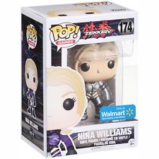 POP! Games #174: Tekken - Nina Williams (Wal-Mart Exclusive) (Funko POP!) Figure and Box w/ Protector