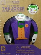 Loot Crate Exclusive (DC Comics) The Joker Painted Wooden Figure (Collectibles) NEW