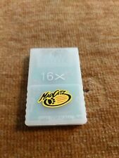 MadCatz 16X Memory Card - White/Clear (GameCube) Pre-Owned