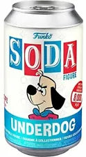 Underdog (1/6700 Edition) (Funko Soda Figure) Includes: Figure (Factory Sealed), POG Coin, and Can